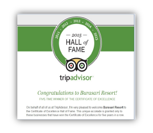 Tripadvisor Hall of Fame 2015